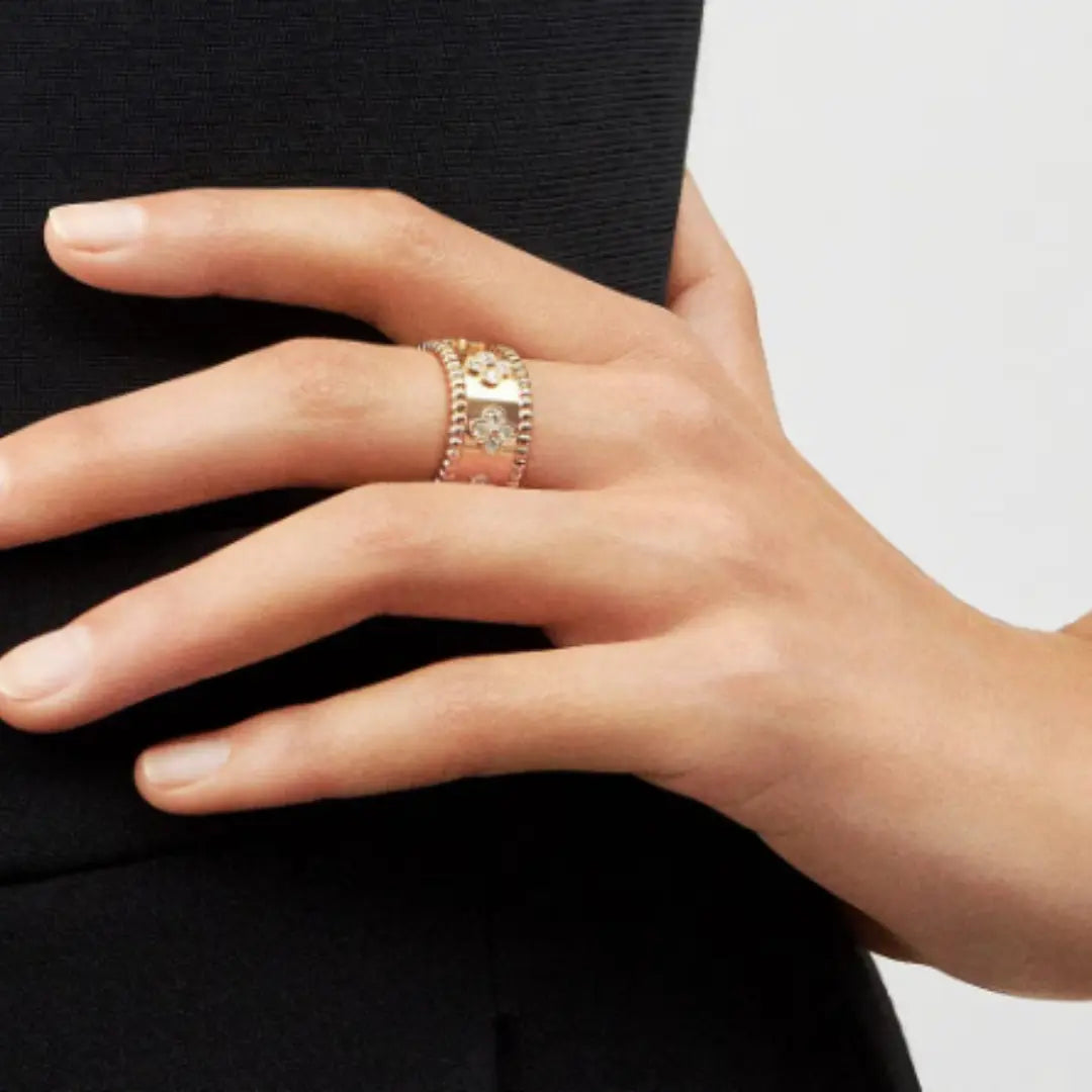 Abby Ring - Diamant / Rose JUWELORA