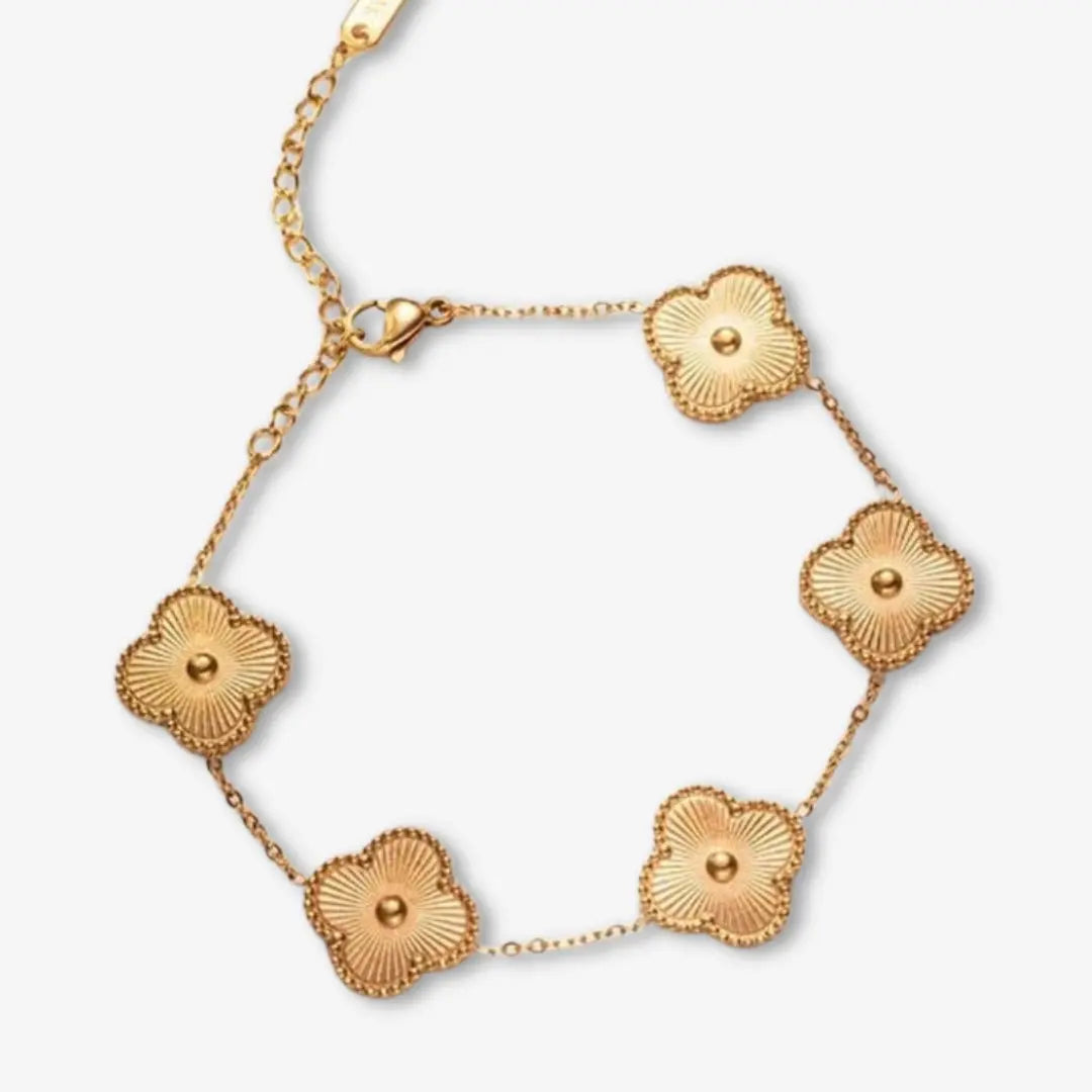 ARMBAND FYRKLÖVER GLÜCK GOLD JUWELORA