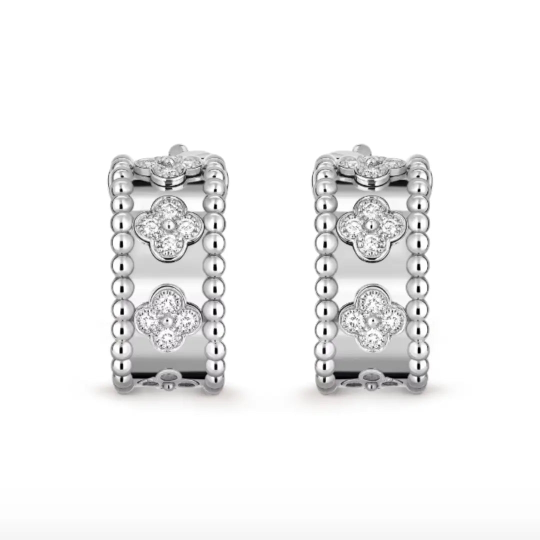 Abby Ohrringe - Diamant / Silber JUWELORA