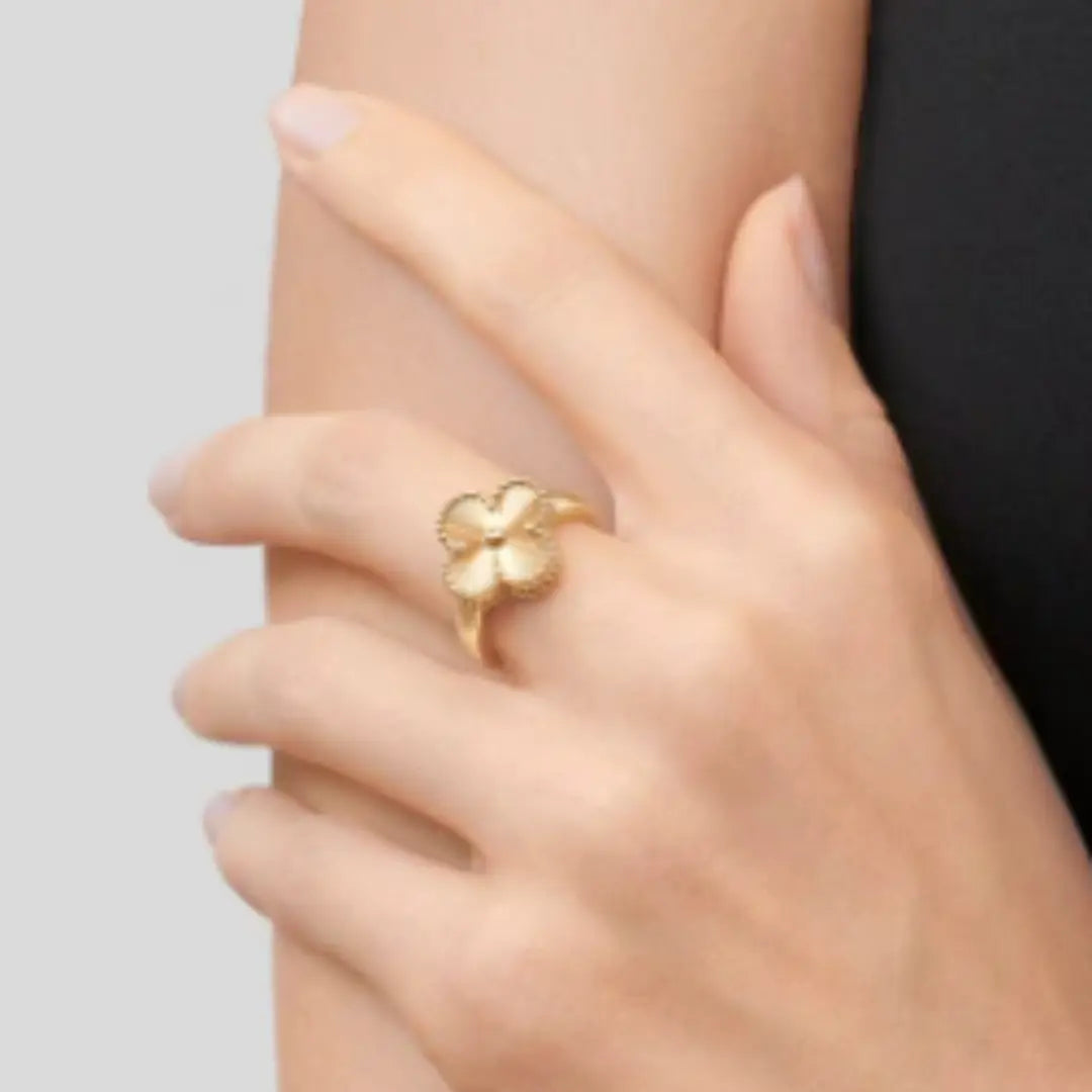 Amber Ring - Gold JUWELORA