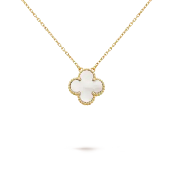 HALSKETTE MIT ANHÄNGER FLORAL BEAUTY - WEISS JUWELORA