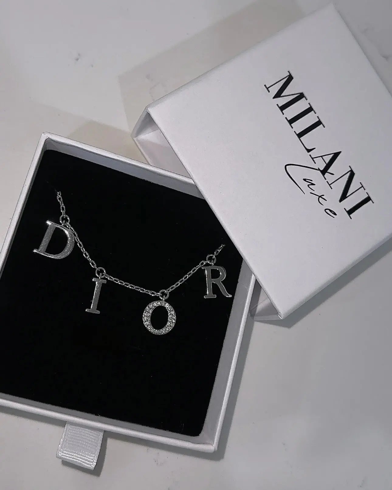 Silver CD Necklace Juwelora