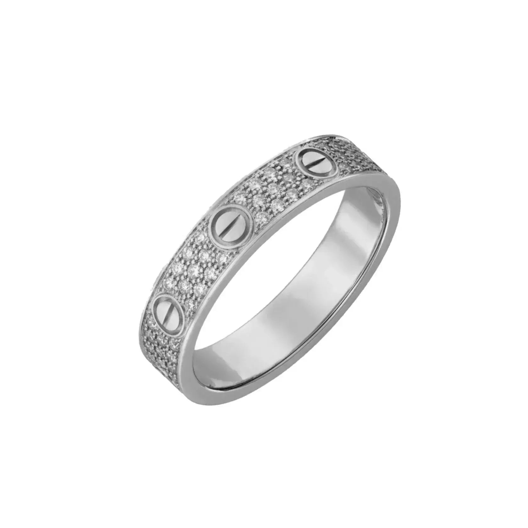 Ava Diamant Ring - Silber JUWELORA