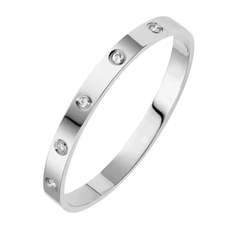 EWIGKEITSGLIEDERKETTE ZIRKON SILBER JUWELORA