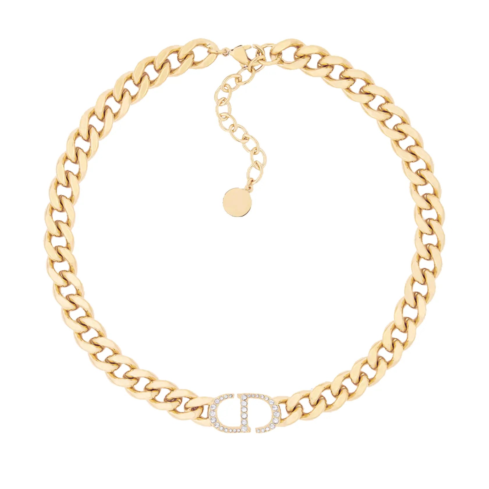 Diana Halskette - Gold Diamant (Logo) JUWELORA