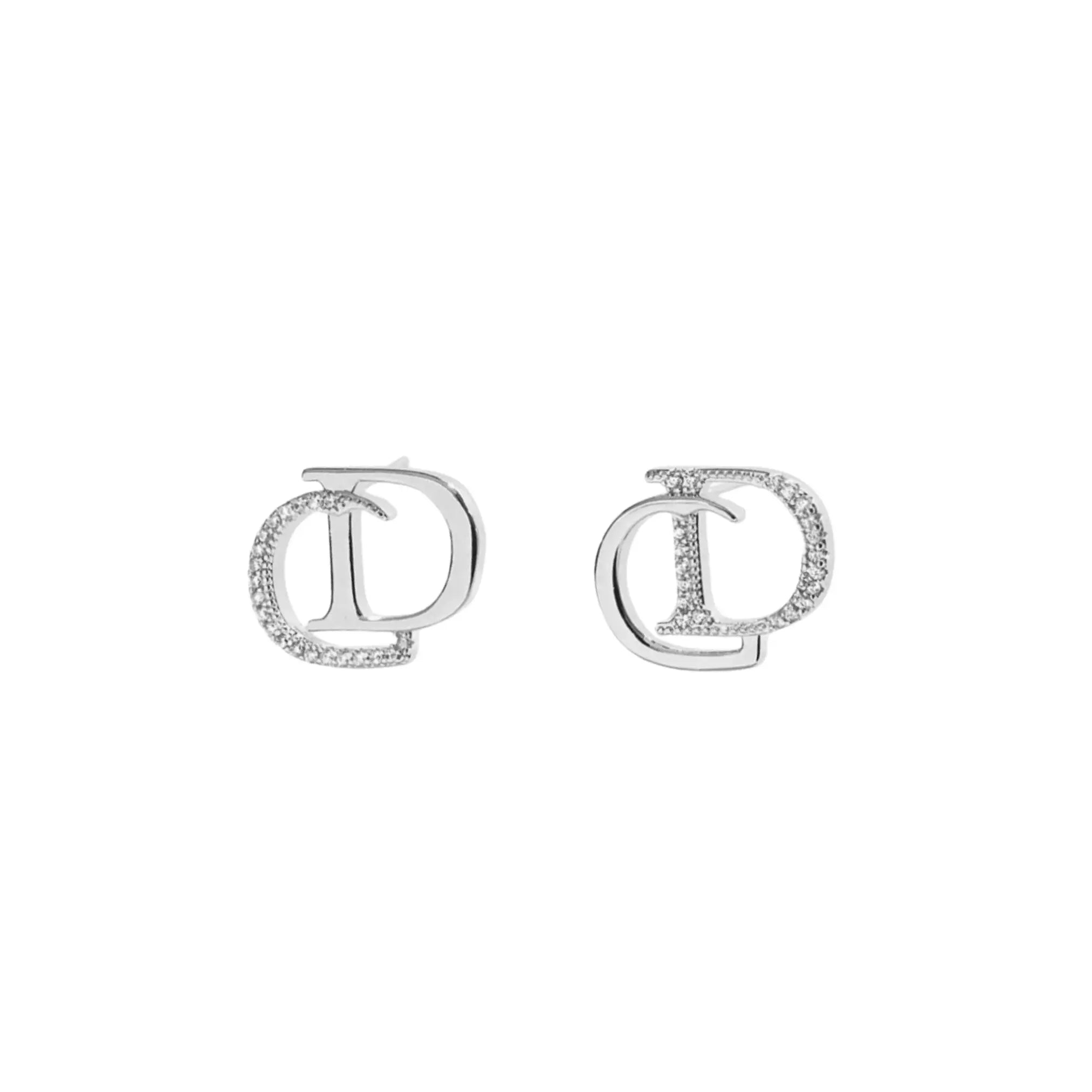 CD Diamant Ohrringe Silber Juwelora