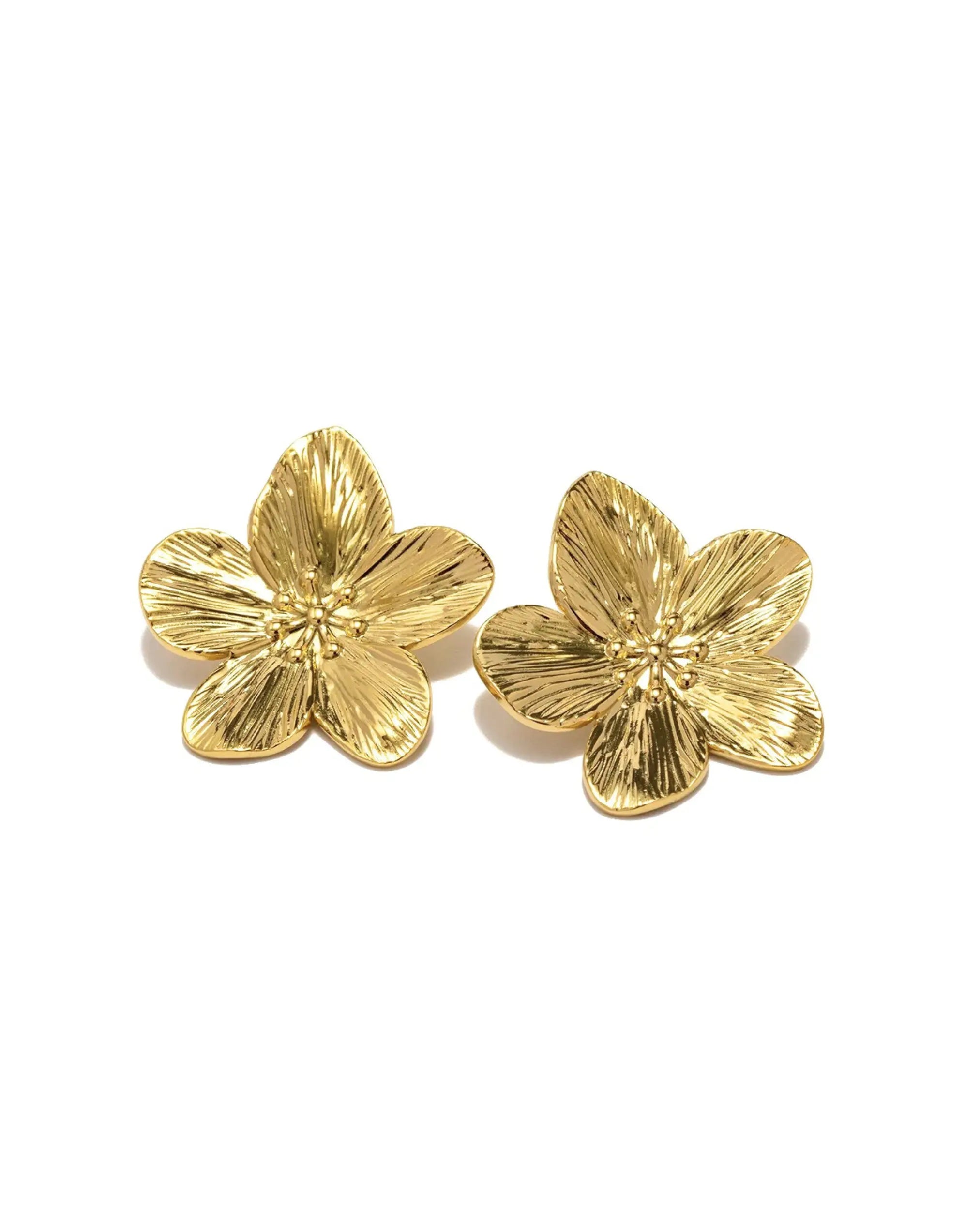 Jasmine Ohrringe Gold Juwelora