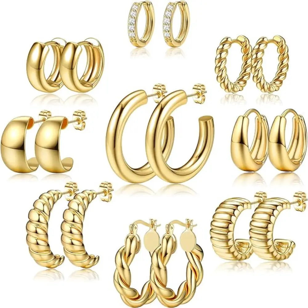 Pairs Ohrringe  - Gold JUWELORA
