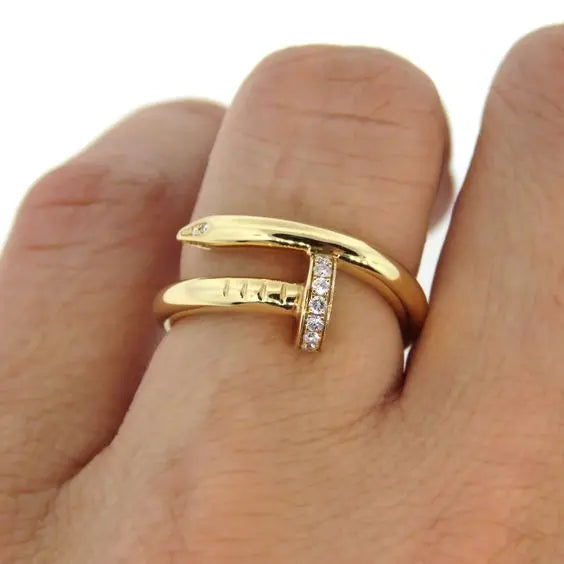 RING NAGEL DELUXE IN GOLD JUWELORA