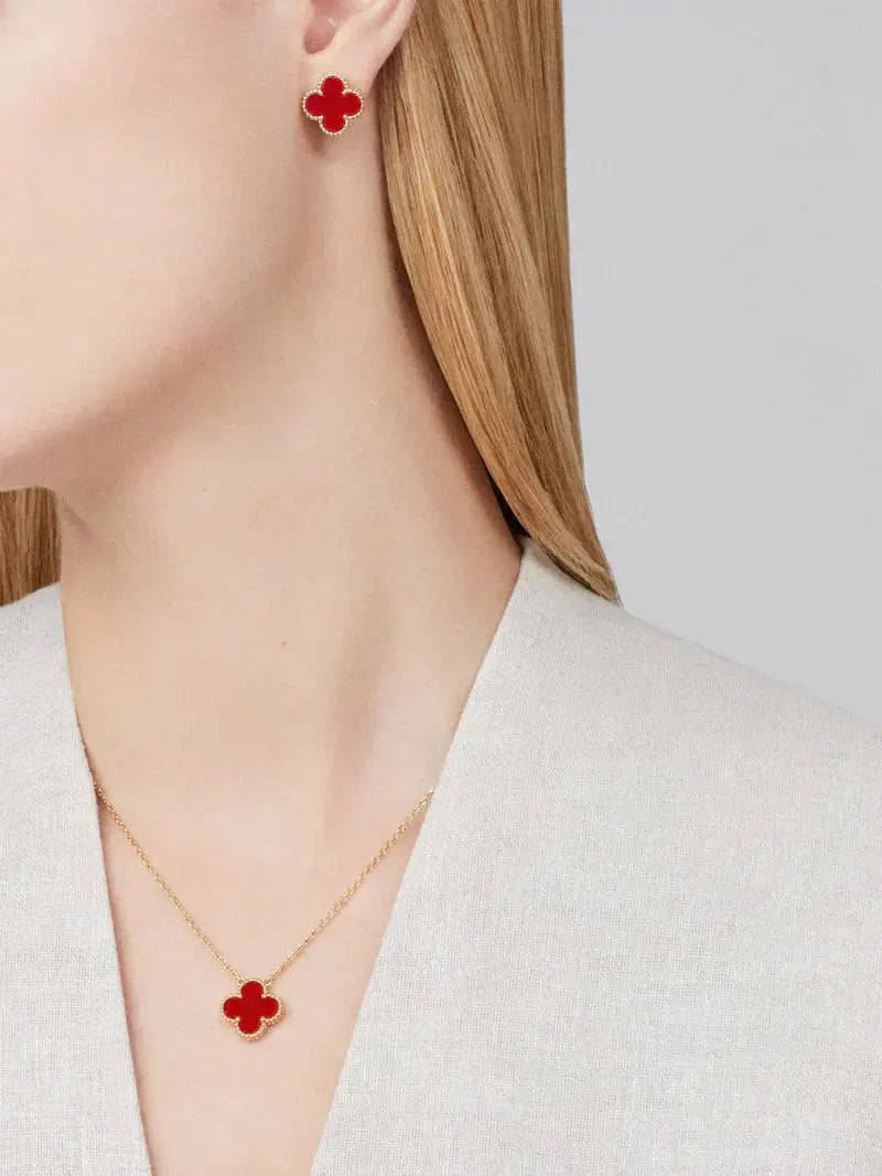 Luxe Radiant Set - Gold Rosso JUWELORA
